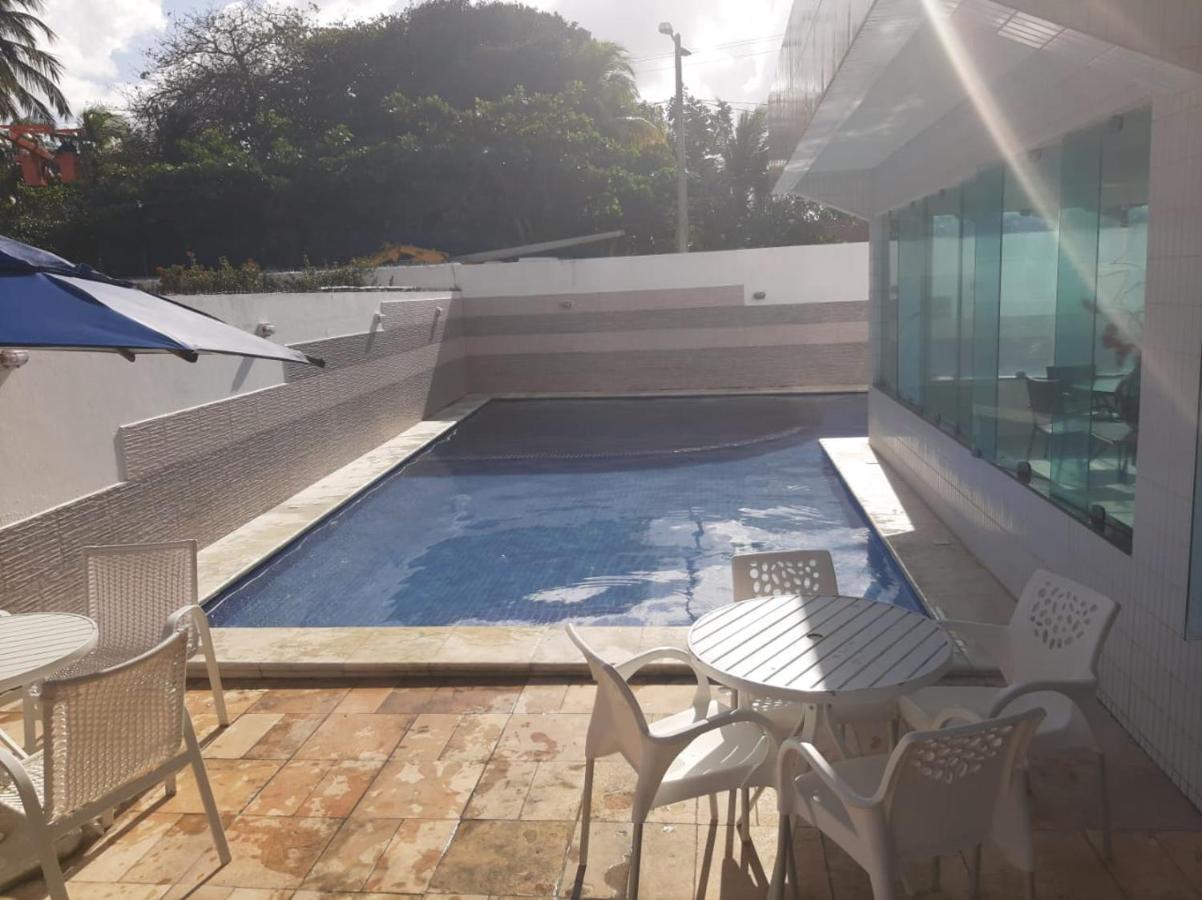 Flat No Hotel Carneiro De Tamandare ปรายา ดอส การ์เนย์รอส ภายนอก รูปภาพ