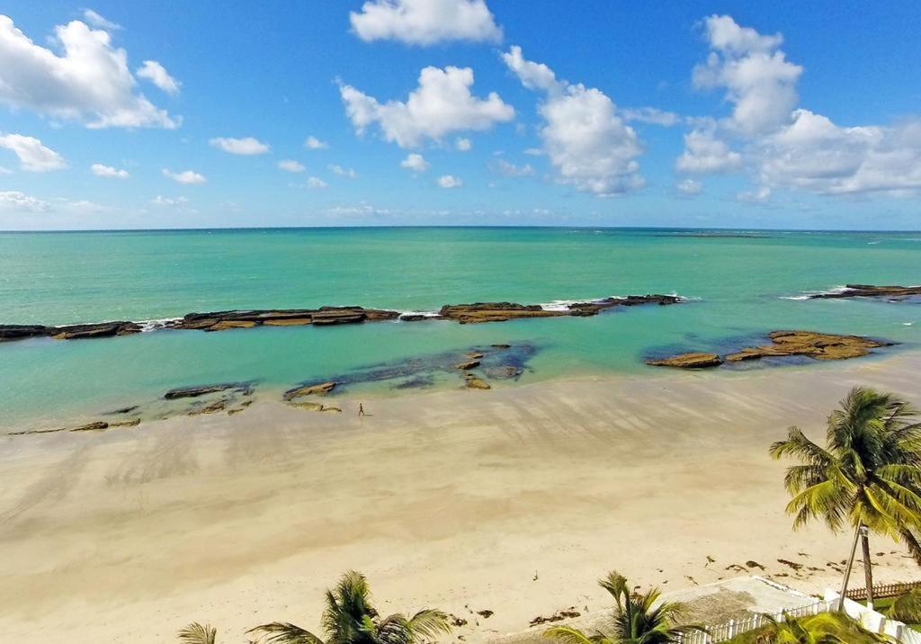 Flat No Hotel Carneiro De Tamandare ปรายา ดอส การ์เนย์รอส ภายนอก รูปภาพ