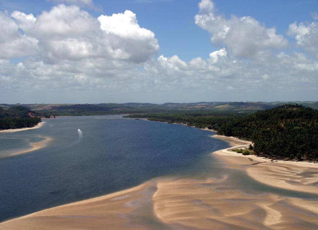 Flat No Hotel Carneiro De Tamandare ปรายา ดอส การ์เนย์รอส ภายนอก รูปภาพ