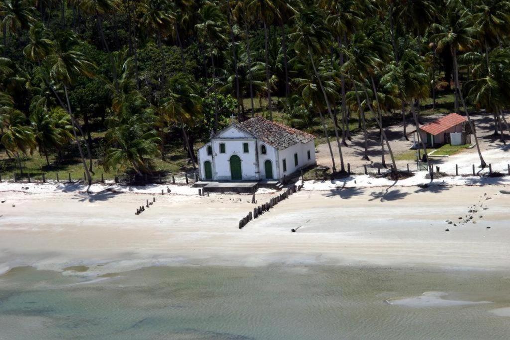 Flat No Hotel Carneiro De Tamandare ปรายา ดอส การ์เนย์รอส ภายนอก รูปภาพ