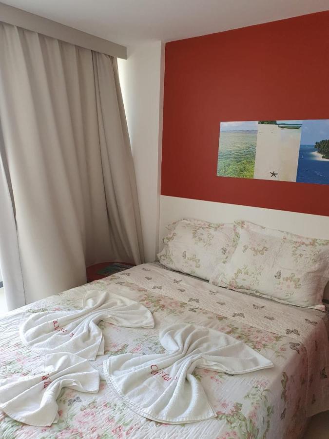 Flat No Hotel Carneiro De Tamandare ปรายา ดอส การ์เนย์รอส ภายนอก รูปภาพ