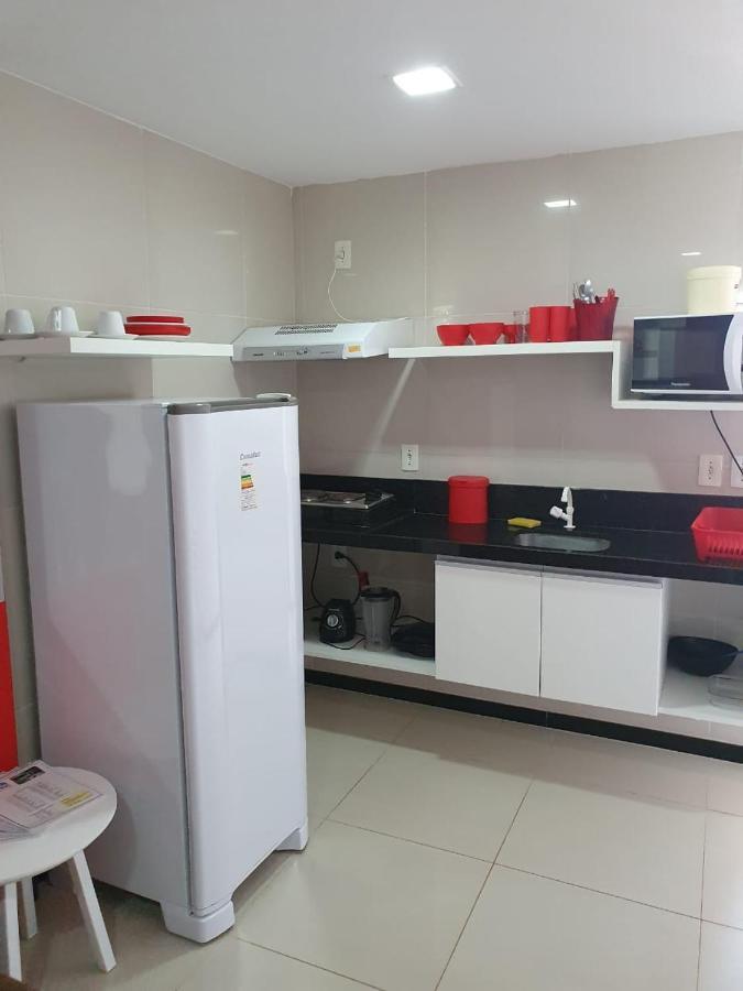 Flat No Hotel Carneiro De Tamandare ปรายา ดอส การ์เนย์รอส ภายนอก รูปภาพ
