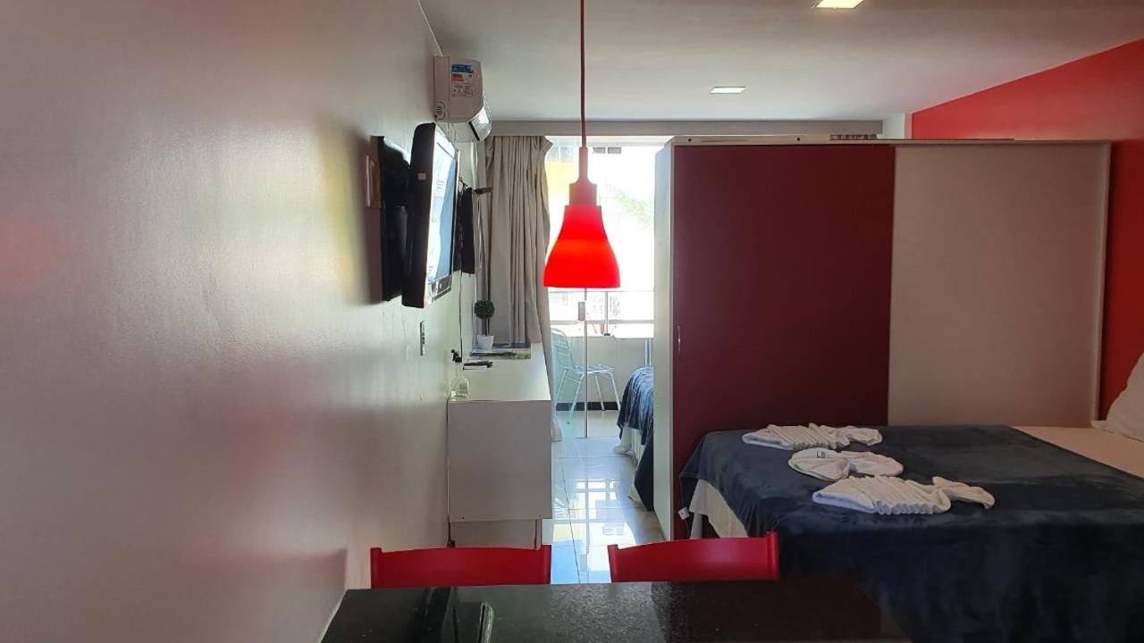 Flat No Hotel Carneiro De Tamandare ปรายา ดอส การ์เนย์รอส ภายนอก รูปภาพ